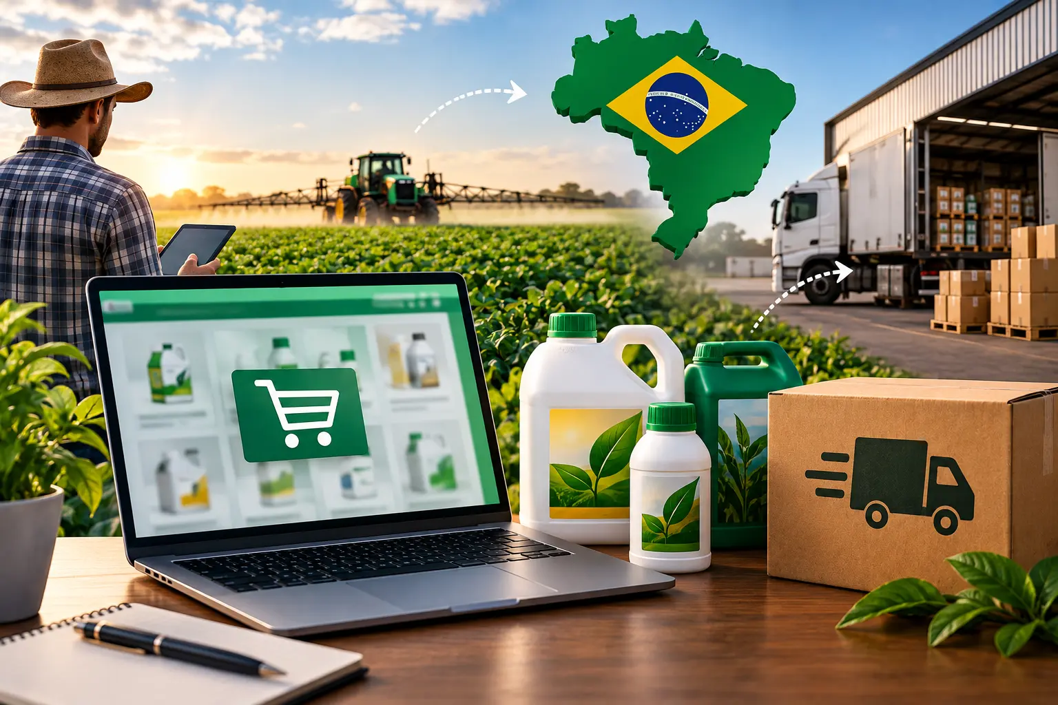 dropshipping de defensivos agrícolas